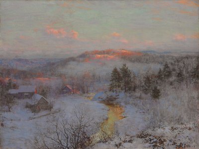 azalan kış by Walter Launt Palmer