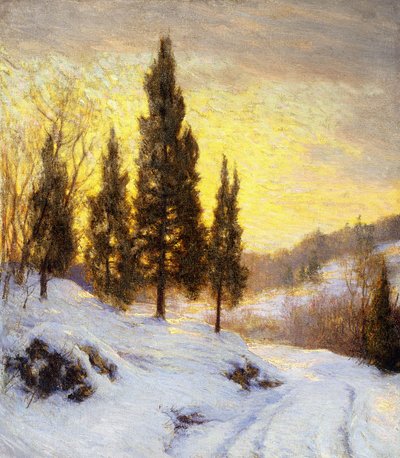 Kış Gün Batımı by Walter Launt Palmer