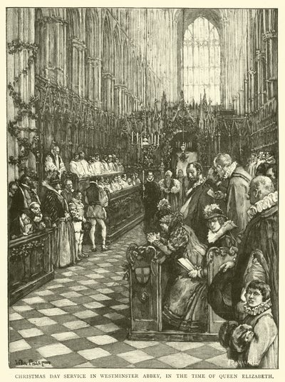 Kraliçe Elizabeth zamanında Westminster Abbey