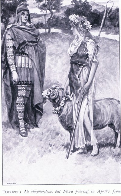 Florizel: Çoban yok, ama Flora Nisan cephesinde, 1900