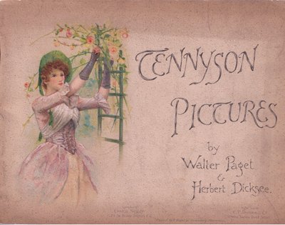 Ön Kapak tasarımı (Mayıs Kraliçesi), EP Dutton & Co tarafından yayınlanan Tennyson Pictures