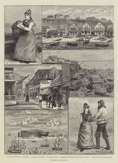 ಹೆಲಿಗೋಲ್ಯಾಂಡ್ ಟರ್ಕಿಯಲ್ಲಿನ ರೇಖಾಚಿತ್ರಗಳು by Walter Paget