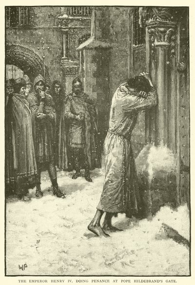 İmparator Henry IV, Papa Hildebrands Kapısı