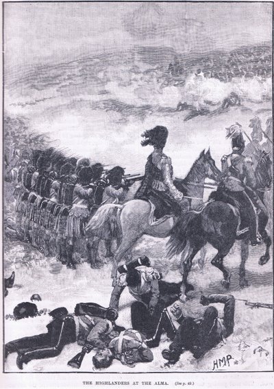 Alma 1854 AD de Highlanders by Walter Paget