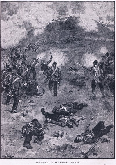 Redan 1855 AD'ye saldırı by Walter Paget
