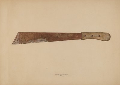 Mısır Bıçağı, 1939. by Walter Praefke