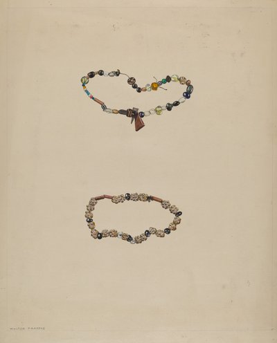 Ticari Boncuklar, c. 1936. by Walter Praefke