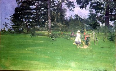 Çimlerin Üzerindeki Figürler by Walter Richard Sickert