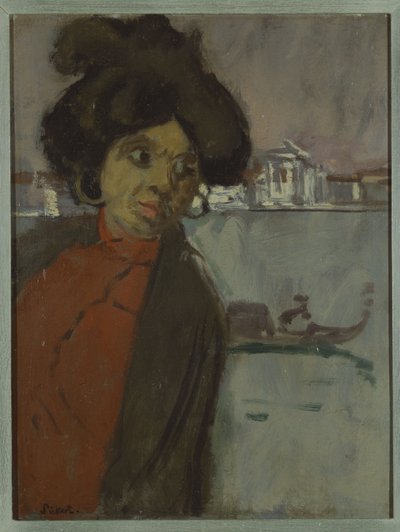 Zattere üzerinde Inez by Walter Richard Sickert