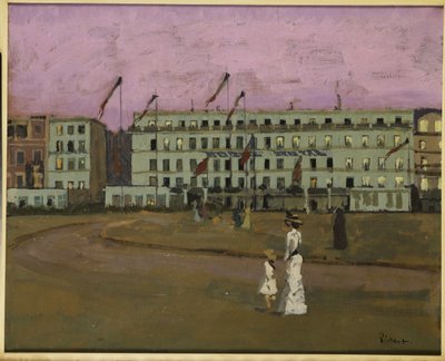 Hotel Royal, Dieppe, 1894 dolayları by Walter Richard Sickert