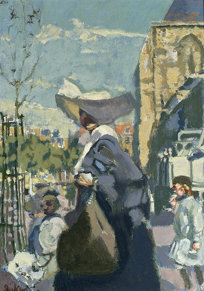 The Good Sister, c.1931 (tuval üzerine yağlı boya) by Walter Richard Sickert
