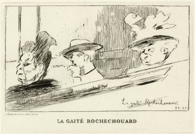 La Rochete Rochechuart by Walter Richard Sickert