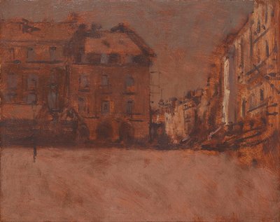 La Grande Rue, Dieppe (tuval üzerine yağlı boya) by Walter Richard Sickert