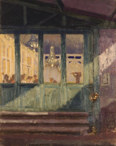 Ey Aşk Gecesi (tuval üzerine yağlıboya) by Walter Richard Sickert
