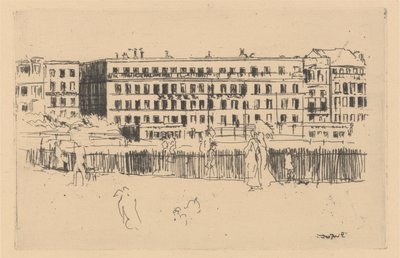 Eski Otel Royal Dieppe by Walter Richard Sickert