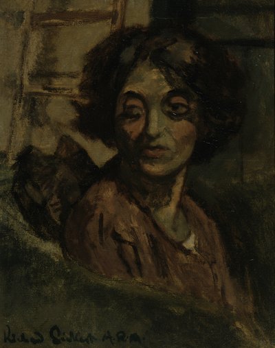 Bir Kadının Portresi - Therese Lessore, c.1927 by Walter Richard Sickert