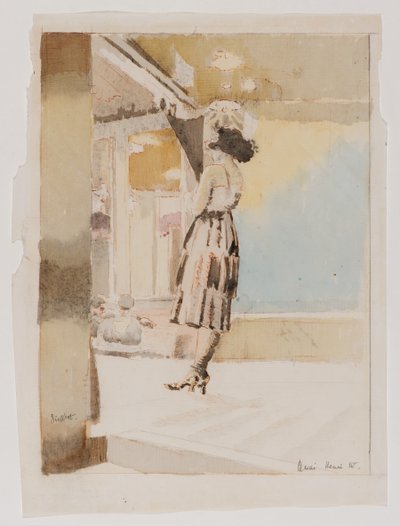 Quai Henri IV, 1920 by Walter Richard Sickert
