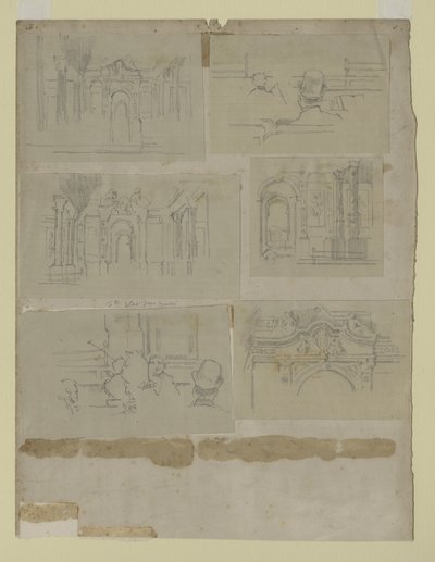 Türk (İznik) çanak çömleğini taklit eden tabak by Walter Richard Sickert