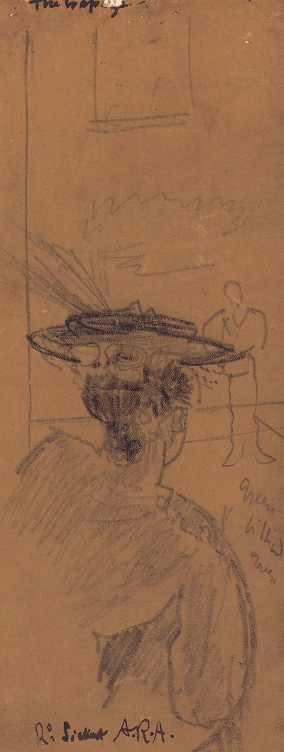 Trapez (kalem) by Walter Richard Sickert