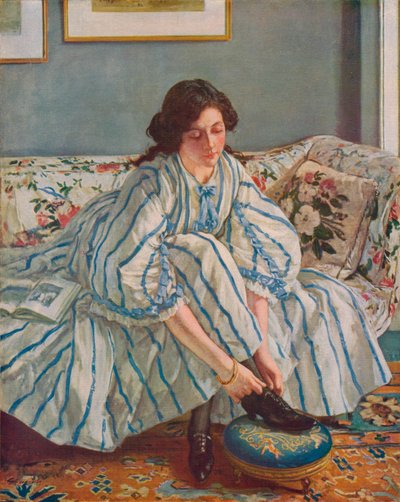 Ayakkabısını Bağlamak, c1900 by Walter Russell