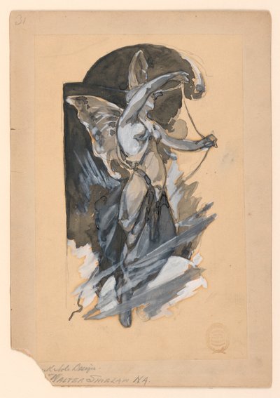 Banknot Tasarım Motifi by Walter Shirlaw
