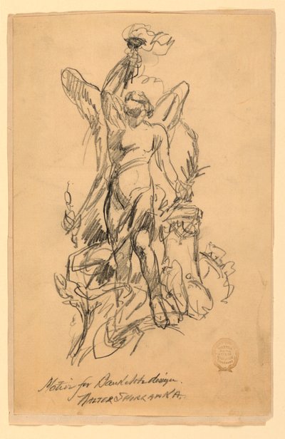 Banknot Tasarım Motifi by Walter Shirlaw