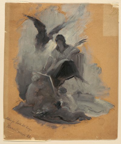 Banknot Tasarım Motifi by Walter Shirlaw