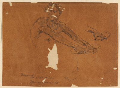 Banknot Tasarımı Çalışması by Walter Shirlaw