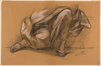 Perdelik Çalışması by Walter Shirlaw