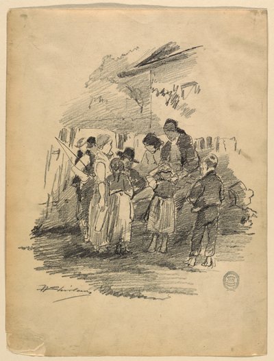 Köydeki Sanatçı by Walter Shirlaw