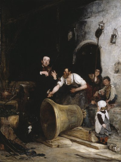 Çanı Tonlamak, 1874 by Walter Shirlaw
