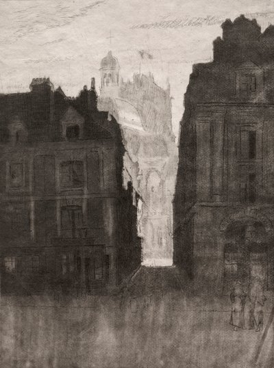 Dieppe, Notre Dame Caddesi by Walter Sickert