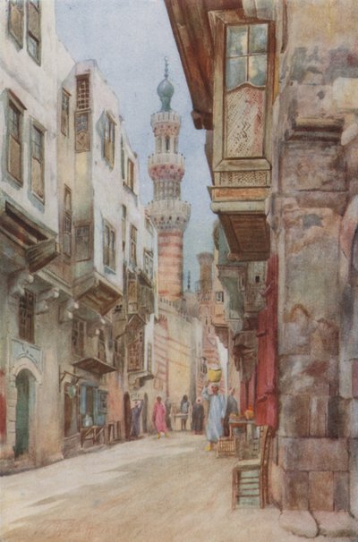 İbrahim Ağa Camii Kapısı, Kahire by Walter Spencer Stanhope Tyrwhitt