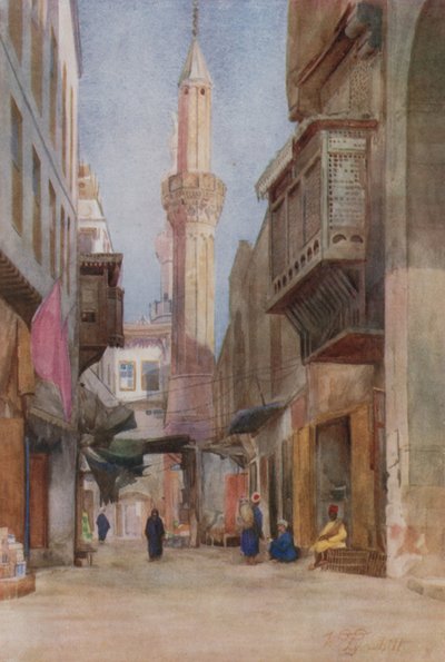 Şeriat-el-Ezher, Kahire by Walter Spencer Stanhope Tyrwhitt