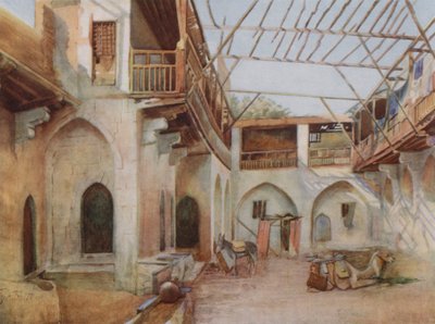Khan El Dobabiyeh, Kahire by Walter Spencer Stanhope Tyrwhitt