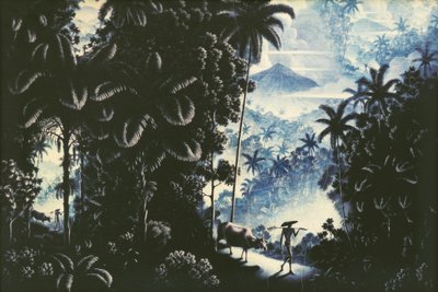Manzara ve çocukları by Walter Spies