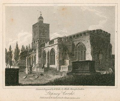 Stepney Kilisesi, Londra by Walter Wallis