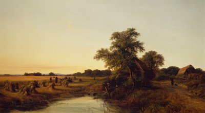 Hasat Zamanı (tuval üzerine yağlı boya) by Walter Williams