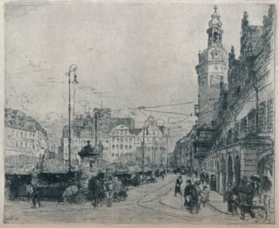 Pazar Yeri, Leipzig, c1913 by Walter Zeising
