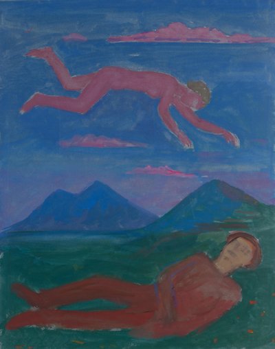 Alegorik sahne by Walther Gamerith