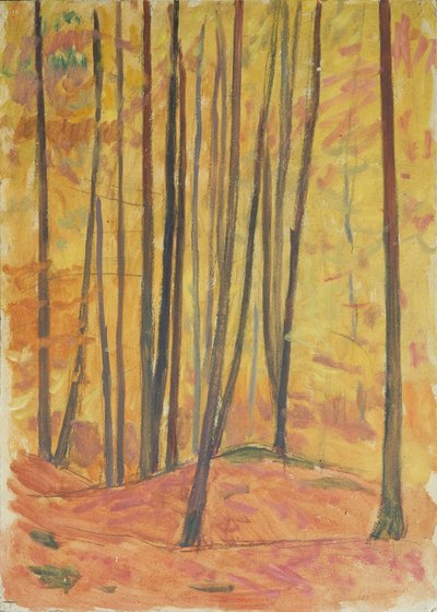 Waldinneres by Walther Gamerith
