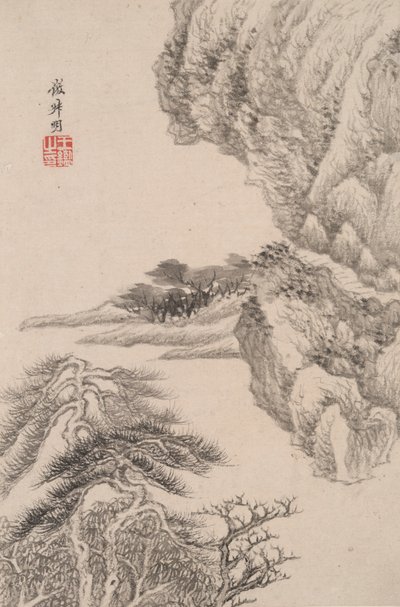 Çeşitli Eski Ustaların Tarzında Peyzaj: Wang Meng