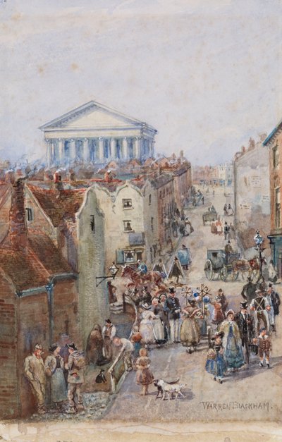 Tepe Sokak, 1850 by Warren Blackham