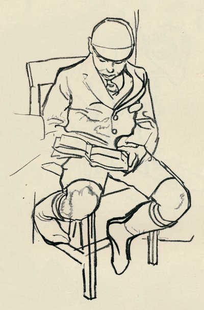 Çocuk Okuma, c1900 by Warwick Reynolds
