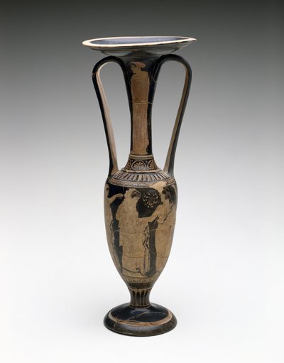 Düğün Sahneli Loutrophoros, MÖ 425-420 (pişmiş toprak) by Washing Painter (attr. to)