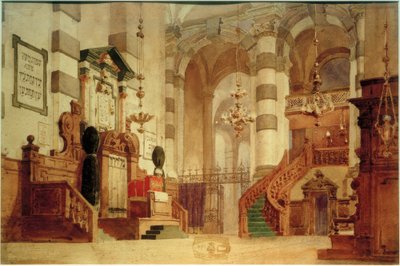 Katedralin iç kısmı by Vasilij Dmitrievich Polenov
