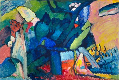 V.V. Kandinsky. Doğaçlama No. 4 (2024) by Wassily Kandinsky