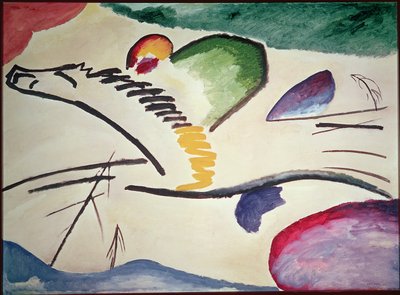 Abstract Horse, 1911  by Wassily Kandinsky