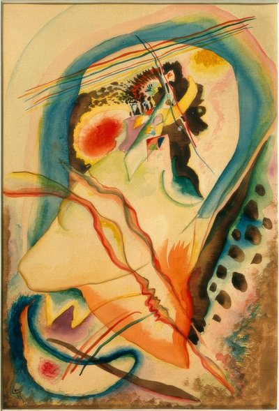 soyut kompozisyon by Wassily Kandinsky