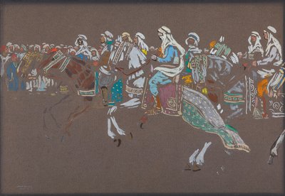 Arap Süvarileri, 1905. by Wassily Kandinsky